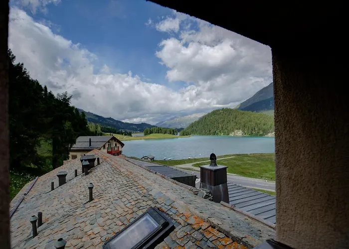 Chesa Munteratsch 2-zimmerwohnung 404 Typ E Apartman Silvaplana